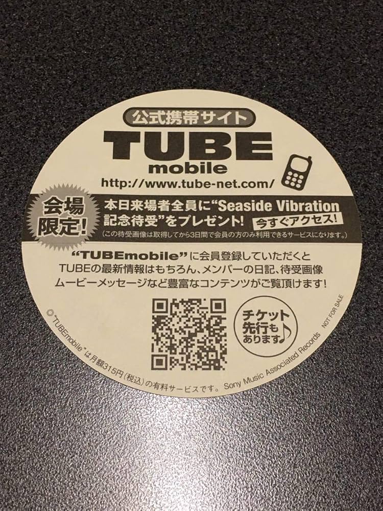 Amazon.co.jp: TUBE 前田亘輝 ステッカー シール チューブ LIVE